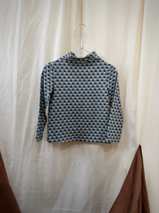 GEO Pima Turtleneck Top