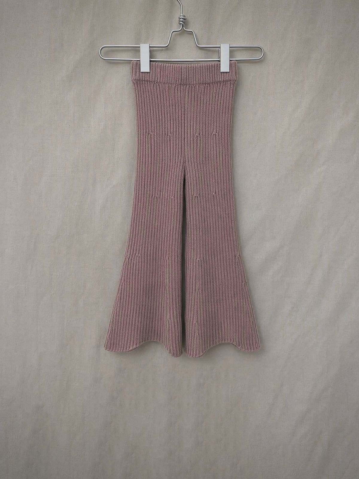 Two-Tone Knit Flare