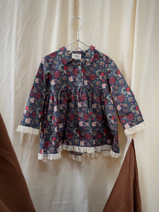 Trible Cotton Lace Shirt