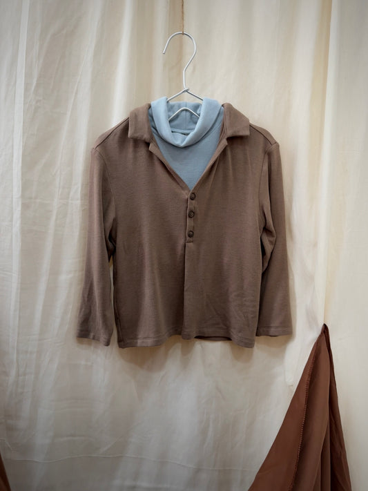 Layered Polo Shirt