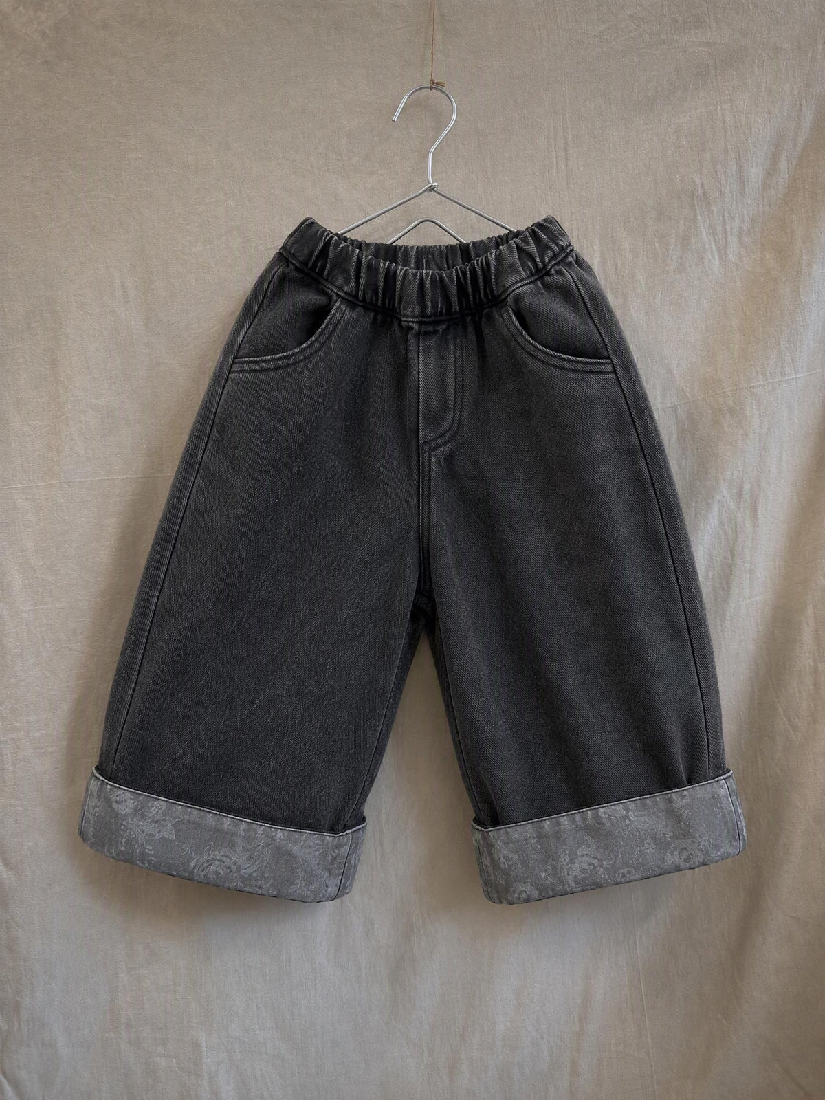 Paisley Denim Pants