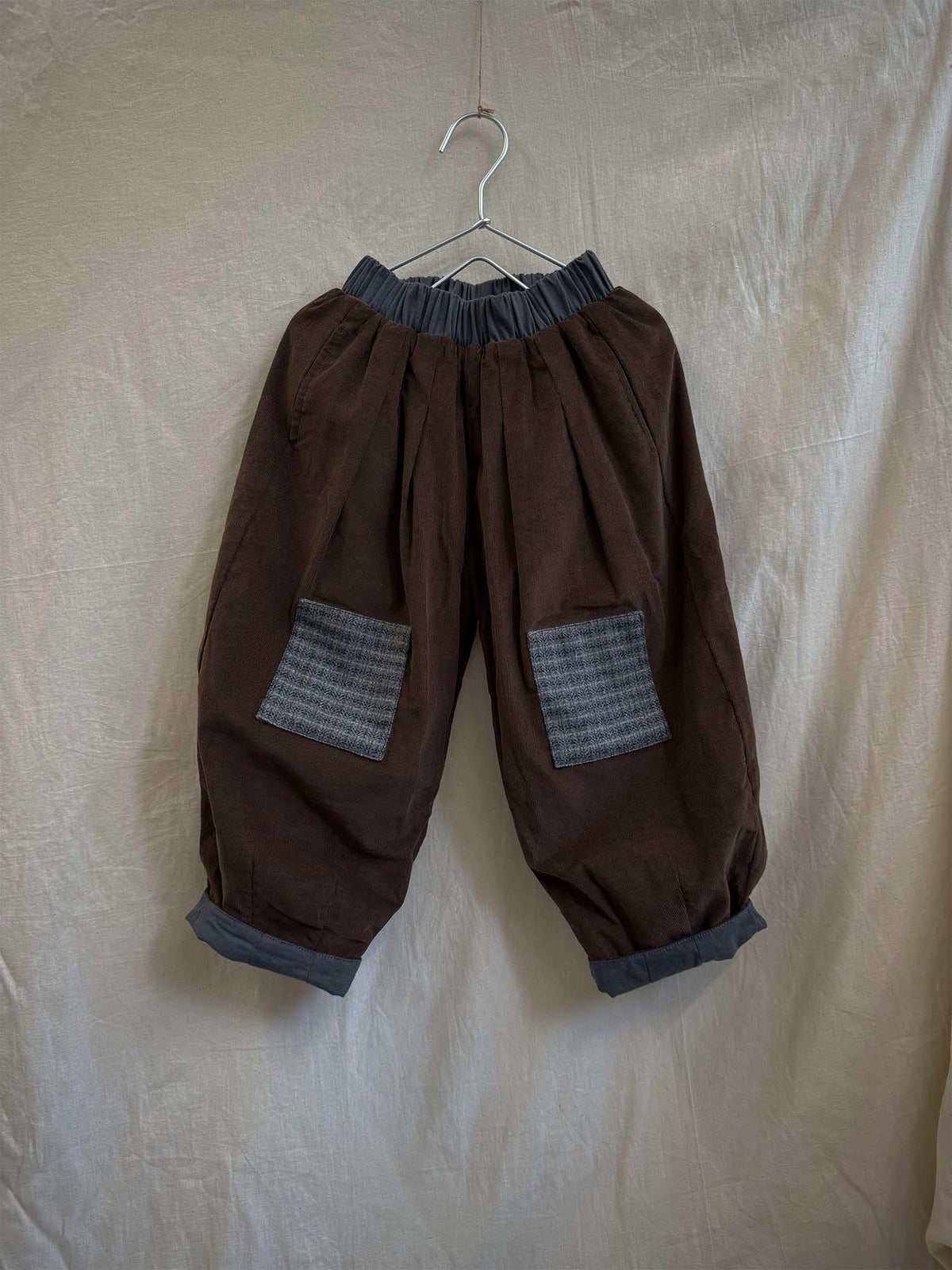 Patched Double Pants
