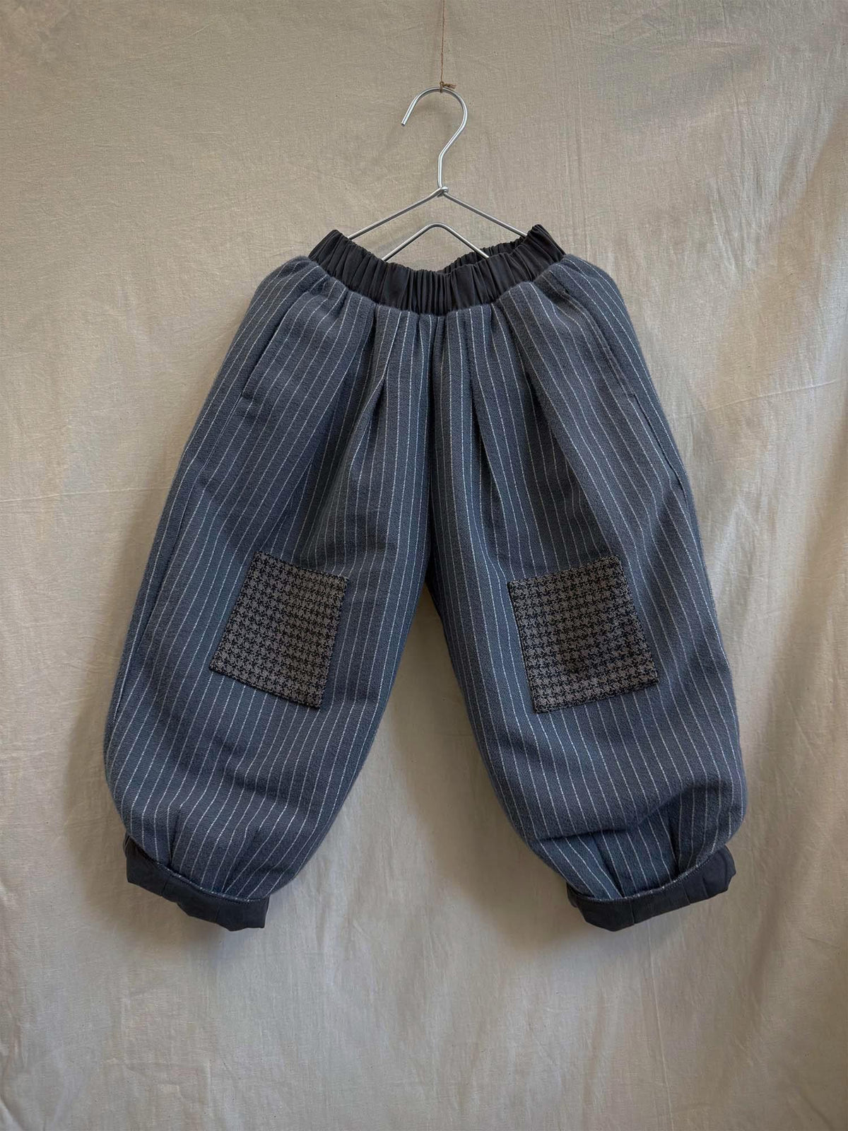 Patched Double Pants