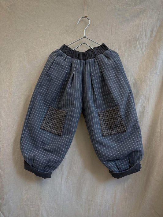 Patched Double Pants