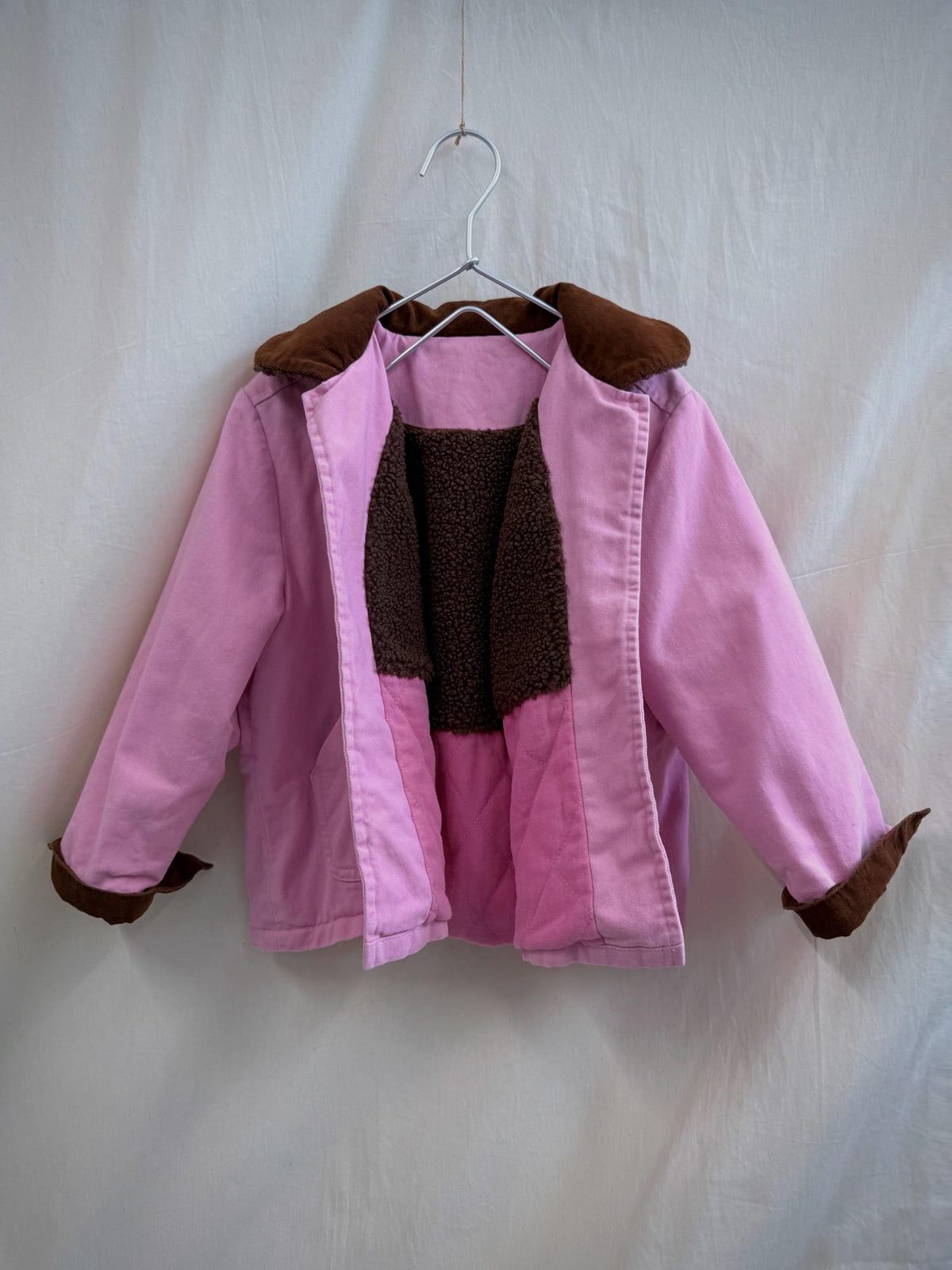Teddy Denim Coat