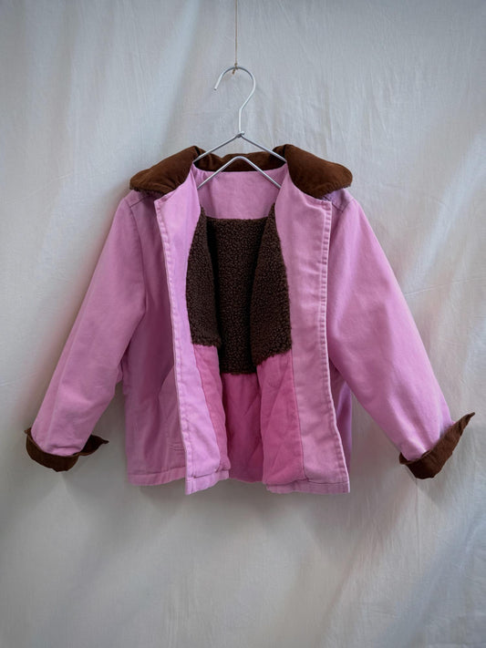 Teddy Denim Coat